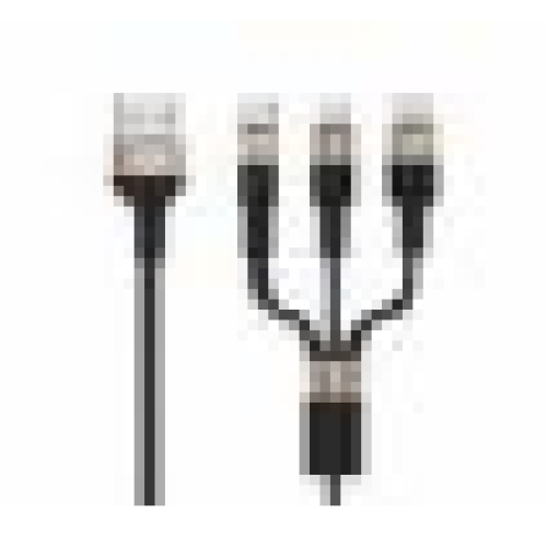 H691 - HAVIT 1.2M 2.0A 3-IN-1 MICRO(ANDROID), LIGHTNING (iPHONE) & TYPE-C DATA &