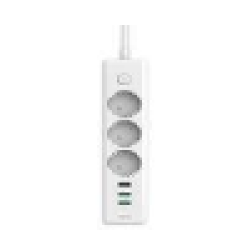 SP8813 - HAVIT 3AC SLOTS+3 USB OUTPUTS SWITCH DESIGN 5V/3.1A POWER STRIP SP8813 - HAVIT 3AC SLOTS+3 USB OUTPUTS SWITCH DESIGN 5V/3.1A POWER STRIP