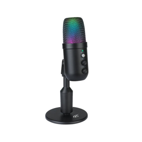GK51 - HAVIT RGB Luminous Recording Live Gaming MICROPHONE GK51 - HAVIT RGB Luminous Recording Live Gaming MICROPHONE