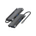 HB4001 - HAVIT GRAY TYPE-C TO 3*USB3.1+ HDMI+PD+RJ45+VGA MULTI-INTERFACE HUB HB4001 - HAVIT GRAY TYPE-C TO 3*USB3.1+ HDMI+PD+RJ45+VGA MULTI-INTERFACE HUB