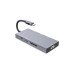 H408 - HAVIT GRAY TYPE-C TO HDMI 4K+3*USB3.0+ PD+SD+TF MULTI-INTERFACE HUB H408 - HAVIT GRAY TYPE-C TO HDMI 4K+3*USB3.0+ PD+SD+TF MULTI-INTERFACE HUB