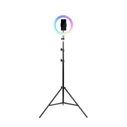 ST7026 - Havit Tripod With 10 Inches RGB RING LIGHT for Live Streaming ST7026 - Havit Tripod With 10 Inches RGB RING LIGHT for Live Streaming