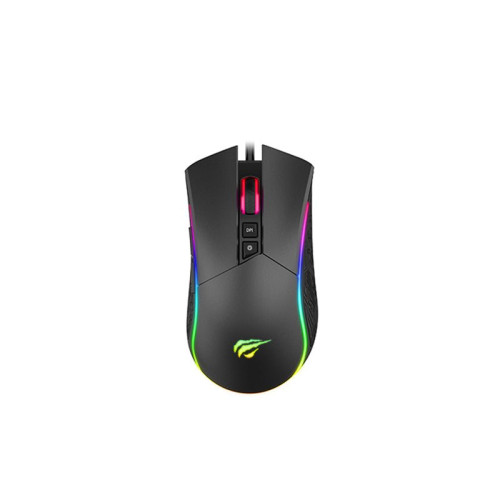 MS1001S - Havit RGB Backlit Programmable Gaming Mouse