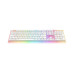KB876L - Havit USB Multi-function backlit Keyboard (White Color)