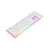 KB876L - Havit USB Multi-function backlit Keyboard (White Color)