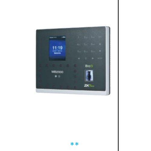 MB2000 - Multi-biometric Time Attendance Terminal & Access Control Functions with Adapter MB2000 - Multi-biometric Time Attendance Terminal & Access Control Functions with Adapter