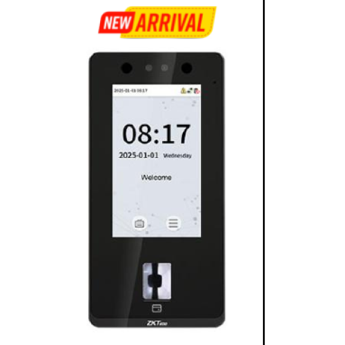 SenseFace 4A - Biometric Time & Attendance and Access Control Terminal with Adapter