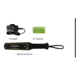 ZK-D180 - Hand Held Metal Detector (with Rechargeable Battery / Charger ) ZK-D180 - Hand Held Metal Detector (with Rechargeable Battery / Charger )