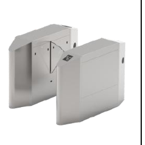 FBL4022 - FBL4022 Single Lane Flap Barrier Turnstile with controller and fingerprint & RFID reader FBL4022 - FBL4022 Single Lane Flap Barrier Turnstile with controller and fingerprint & RFID reader