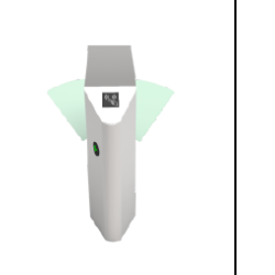 FBL4222Pro - FBL4222 Pro Flap Barrier Turnstile for additional Lane with controller and fingerprint & RFID reader FBL4222Pro - FBL4222 Pro Flap Barrier Turnstile for additional Lane with controller and fingerprint & RFID reader